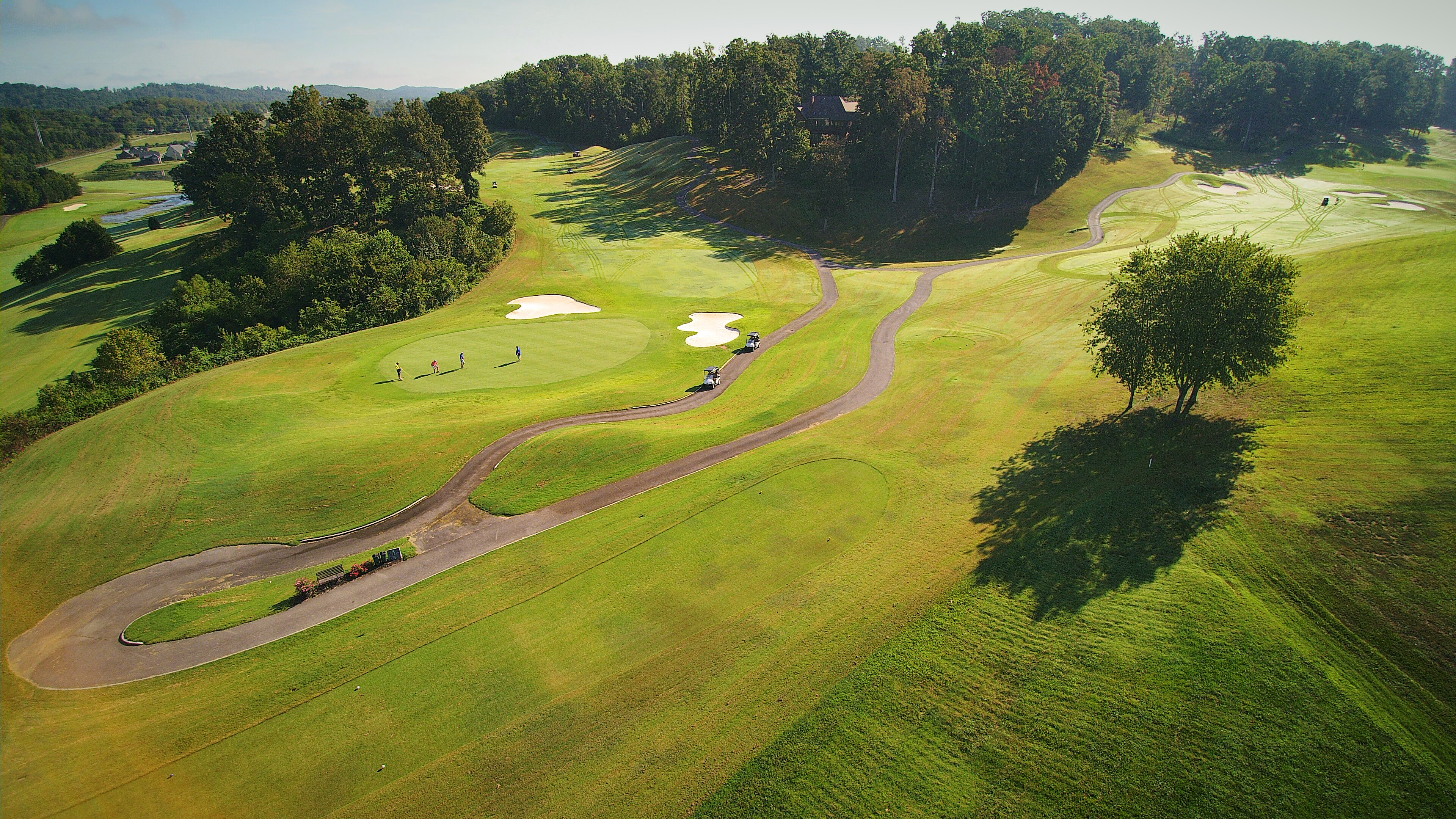 Drone Photography Knoxville Tennessee . . . Avalon Golf Community