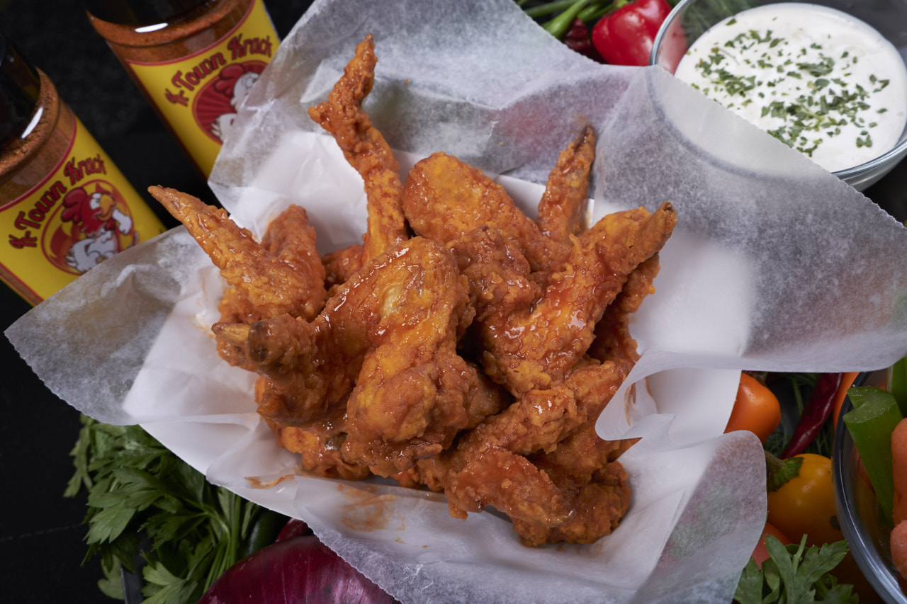 Hot Wings, Knoxville Food Photography, Boo Jackson, Justin Fee
