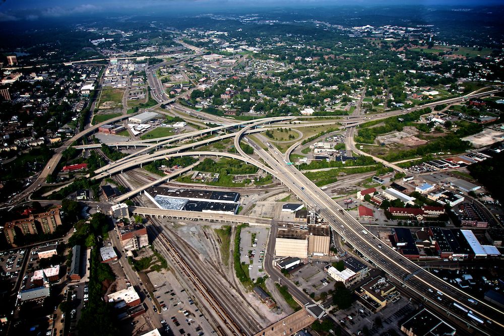 Aerial Photography of Knoxville